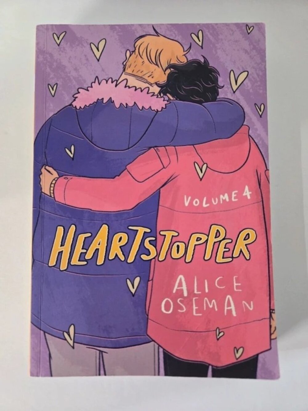 Heartstopper Volume 4 by Alice Oseman Paperback